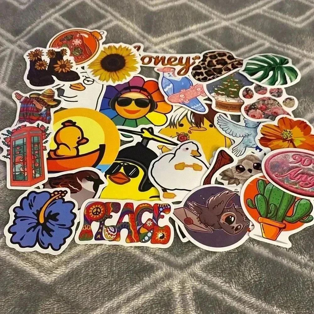 💚 2/$15 pack of 25 Trendy Aesthetic Summer Beach Pool Ocean Misc 2-4Inch Sticker